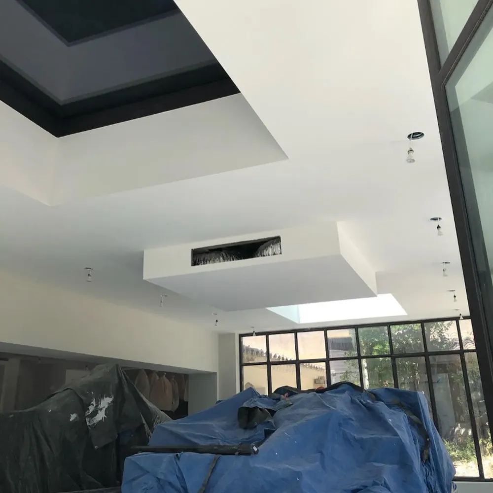 chantier faux plafond